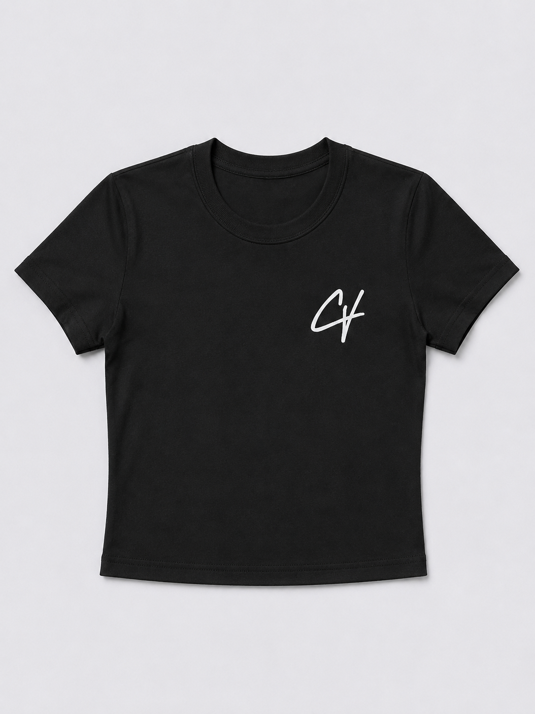 Baby Tee — Black