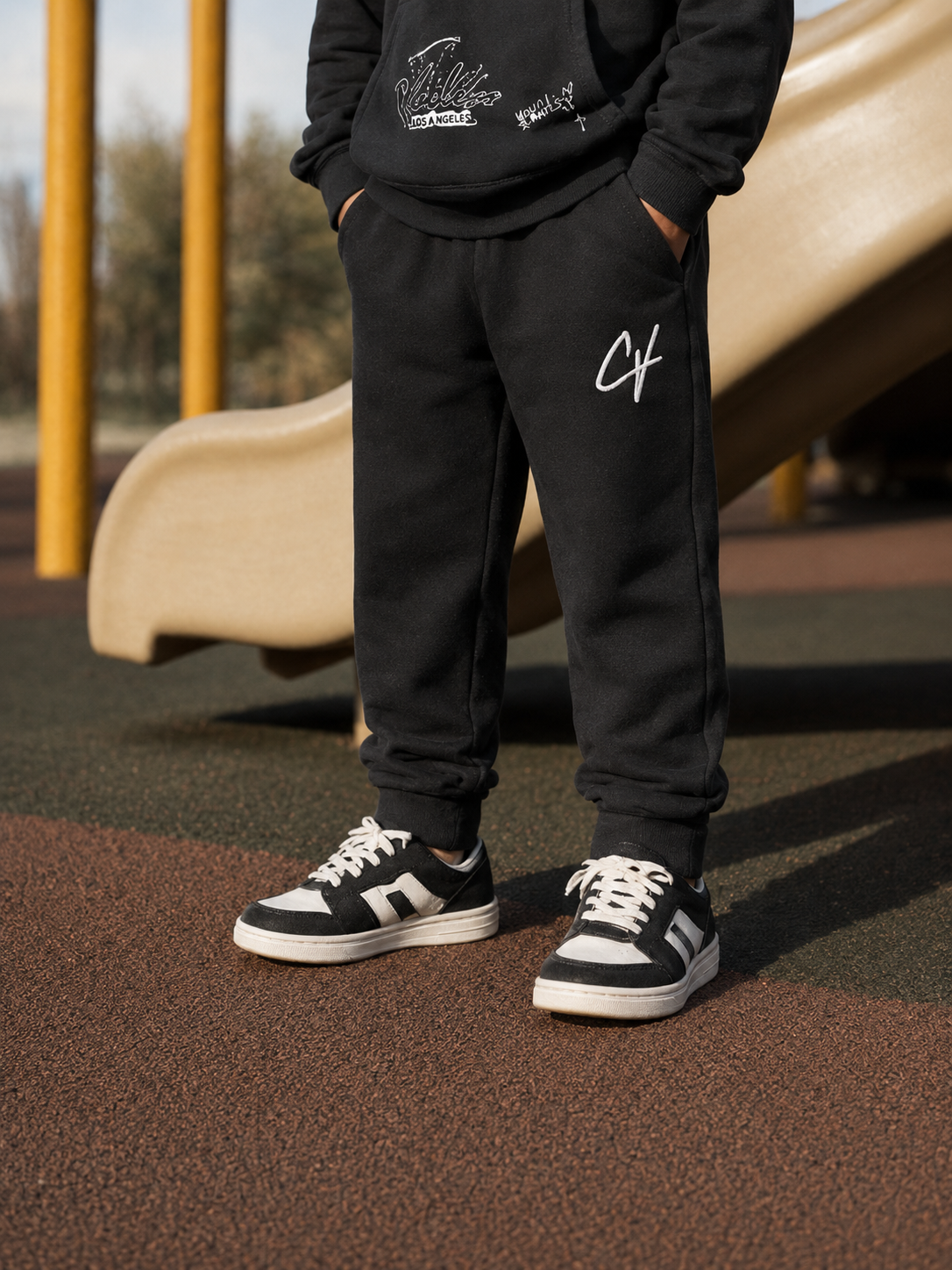 Joggers — worn