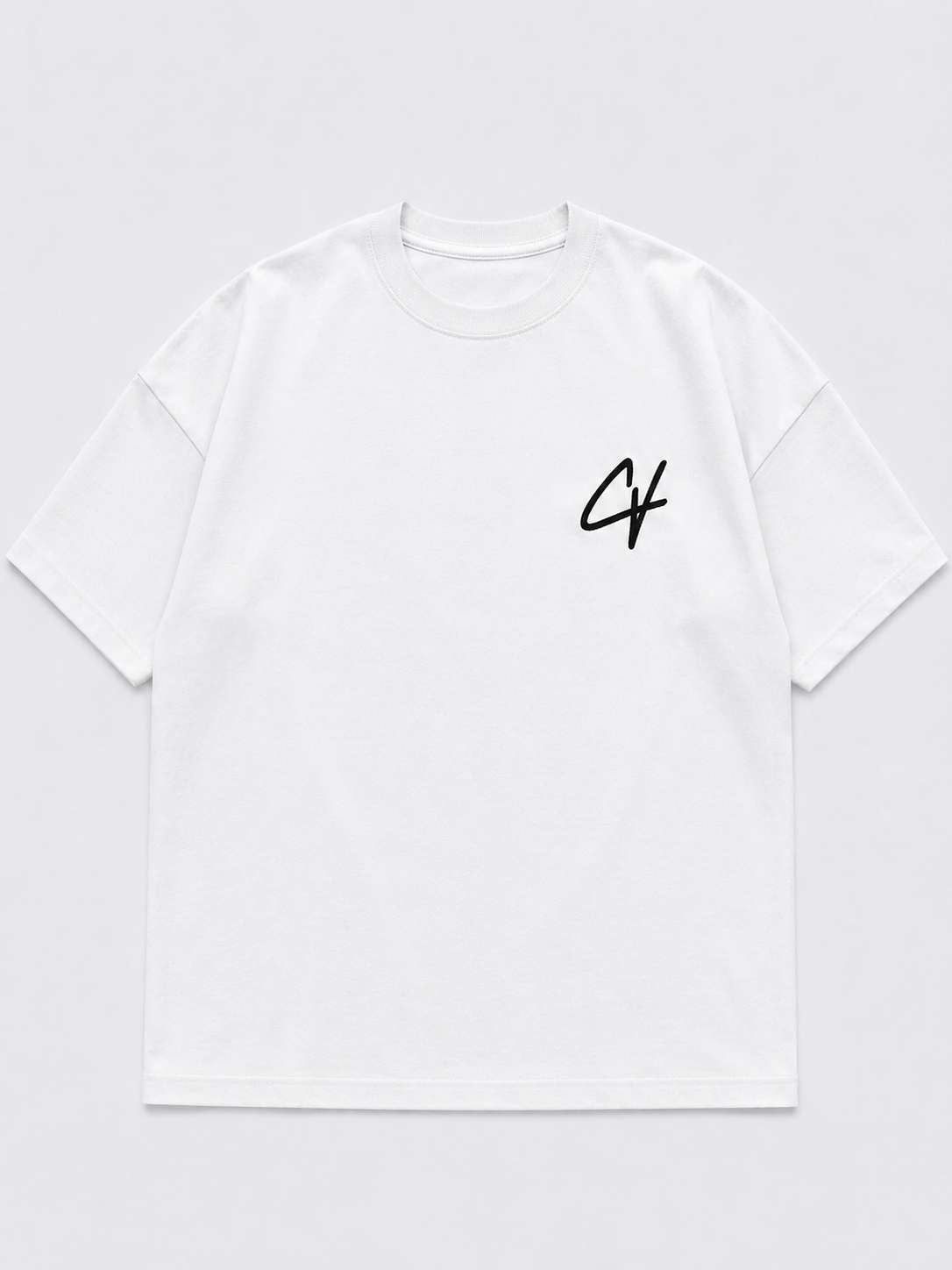 Oversized Tee — White