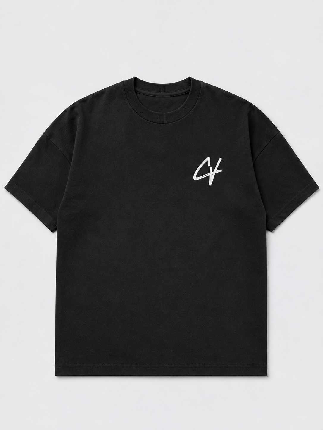 Oversized Tee — Black